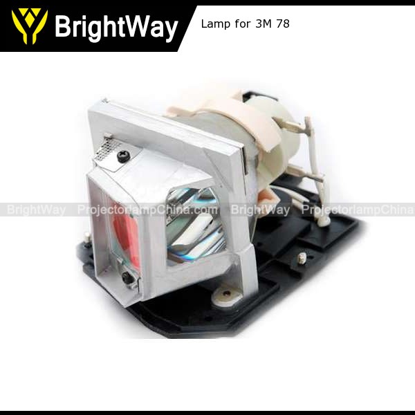 Replacement Projector Lamp bulb for 3M 78