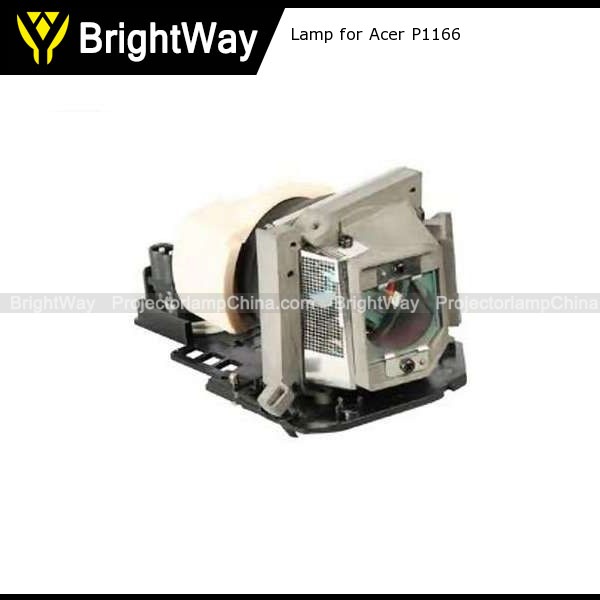 Replacement Projector Lamp bulb for Acer P1166