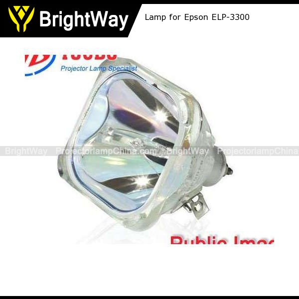 Replacement Projector Lamp bulb for Epson ELP-3300