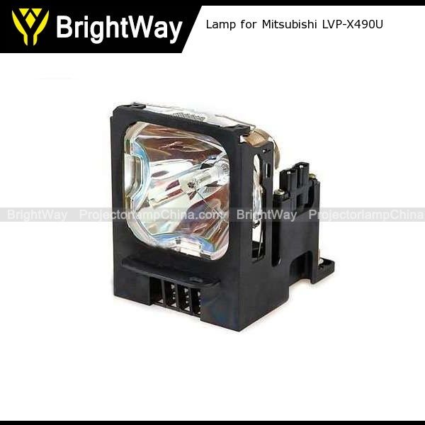 Replacement Projector Lamp bulb for Mitsubishi LVP-X490U