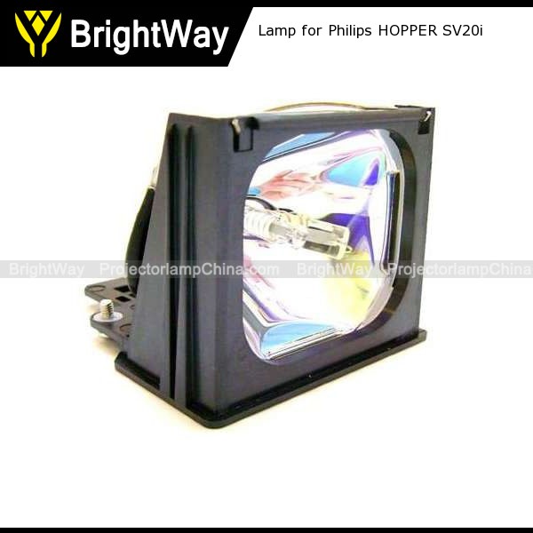 Replacement Projector Lamp bulb for Philips HOPPER SV20i